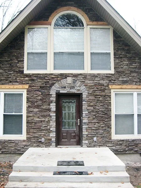 Stone and Cedar Exterior Revamp by Stratton Exteriors - Photo 3