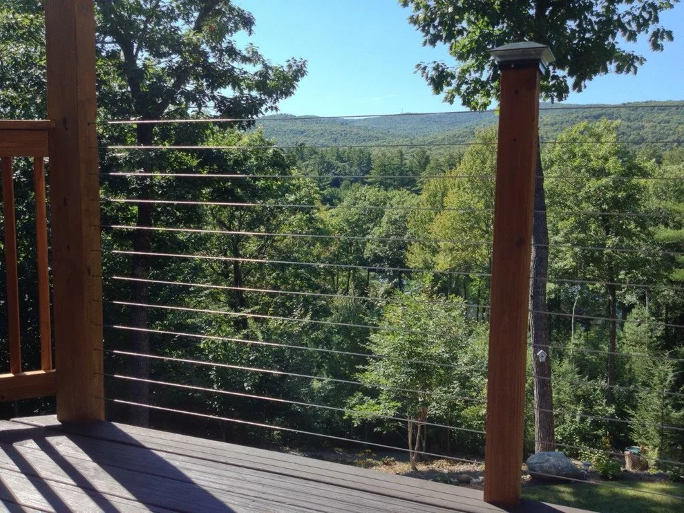 Pergola and Stainless Steel Cable Railing Installation by Alan Mann Construction, LLC - Photo 2