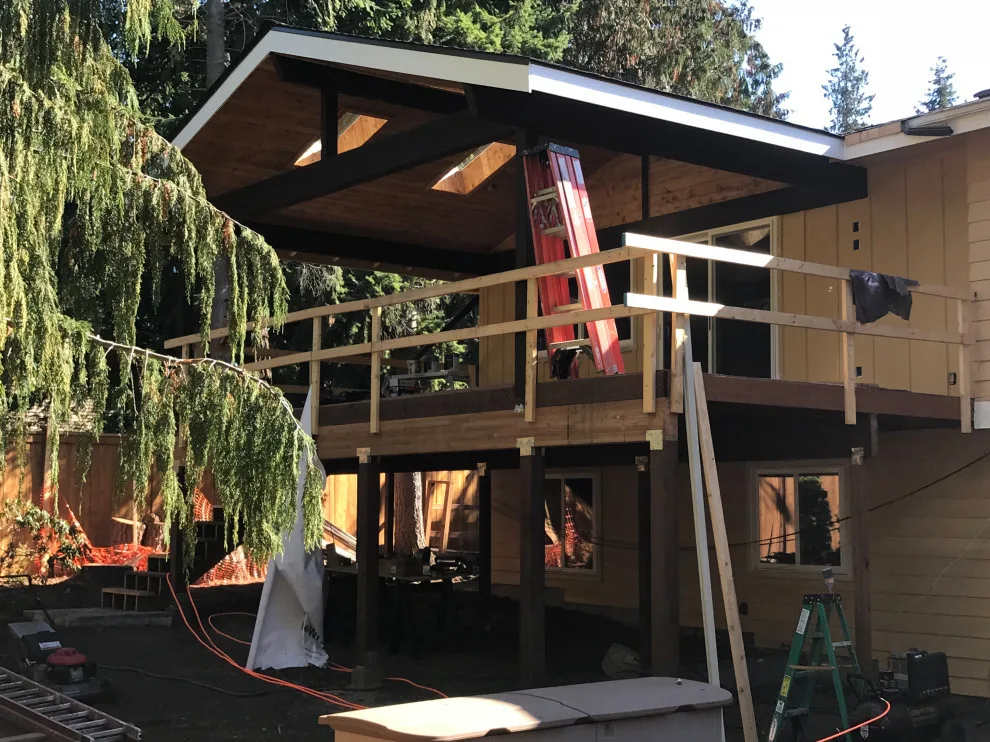 Coastal Kitchen and Deck Renovation by Northlight Custom Builders, LLC - Photo 7