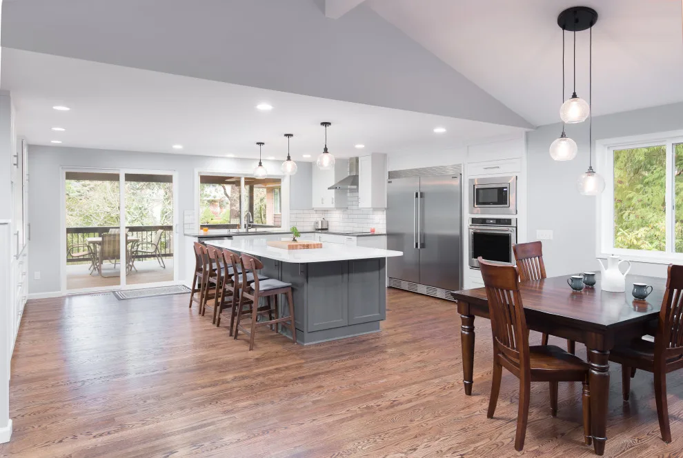 Coastal Kitchen and Deck Renovation by Northlight Custom Builders, LLC - Photo 2