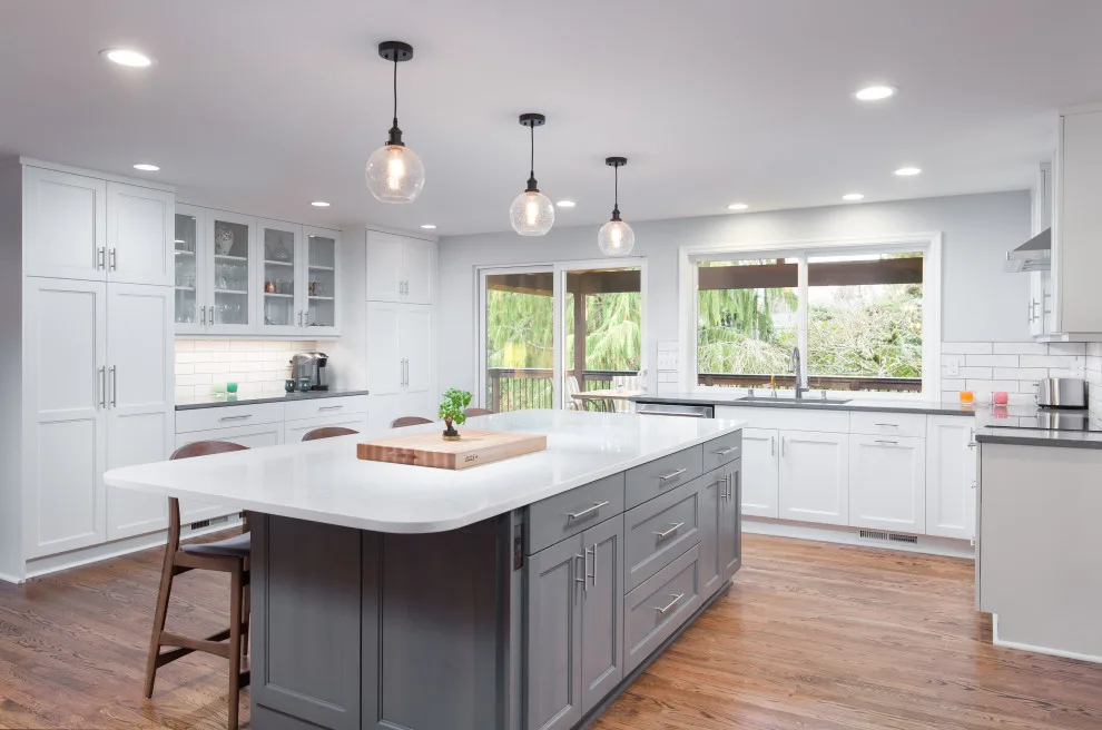 Coastal Kitchen and Deck Renovation by Northlight Custom Builders, LLC - Photo 9