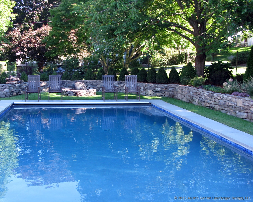 Petite Pool Garden - Westport, CT by Austin Ganim Landscape Design, LLC - Photo 5