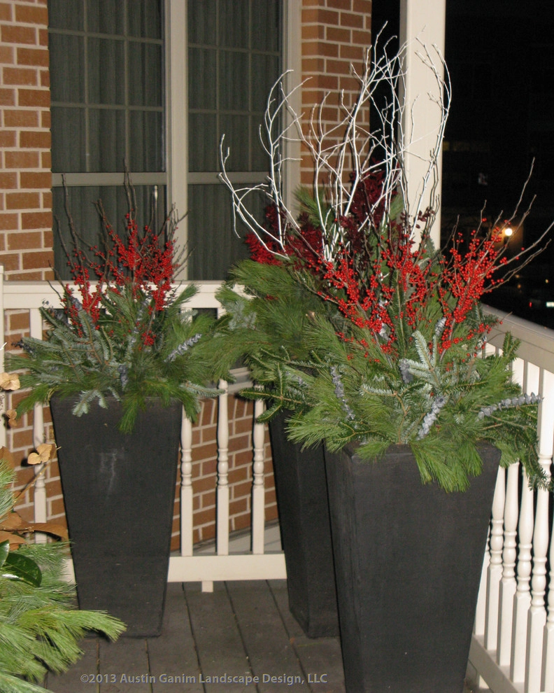 Seasonal Winter Decor & Containers - Fairfield County by Austin Ganim Landscape Design, LLC - Photo 16