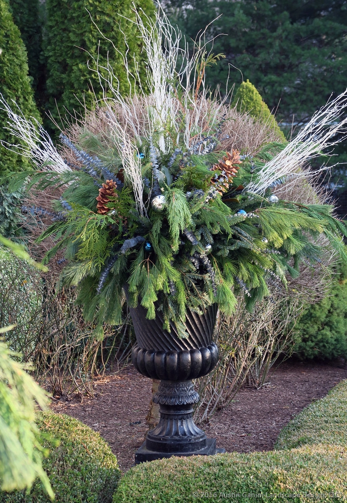 Seasonal Winter Decor & Containers - Fairfield County by Austin Ganim Landscape Design, LLC - Photo 26