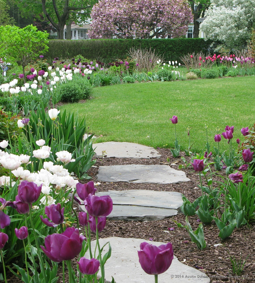 Circular Waterfront Garden - Darien, CT by Austin Ganim Landscape Design, LLC - Photo 10