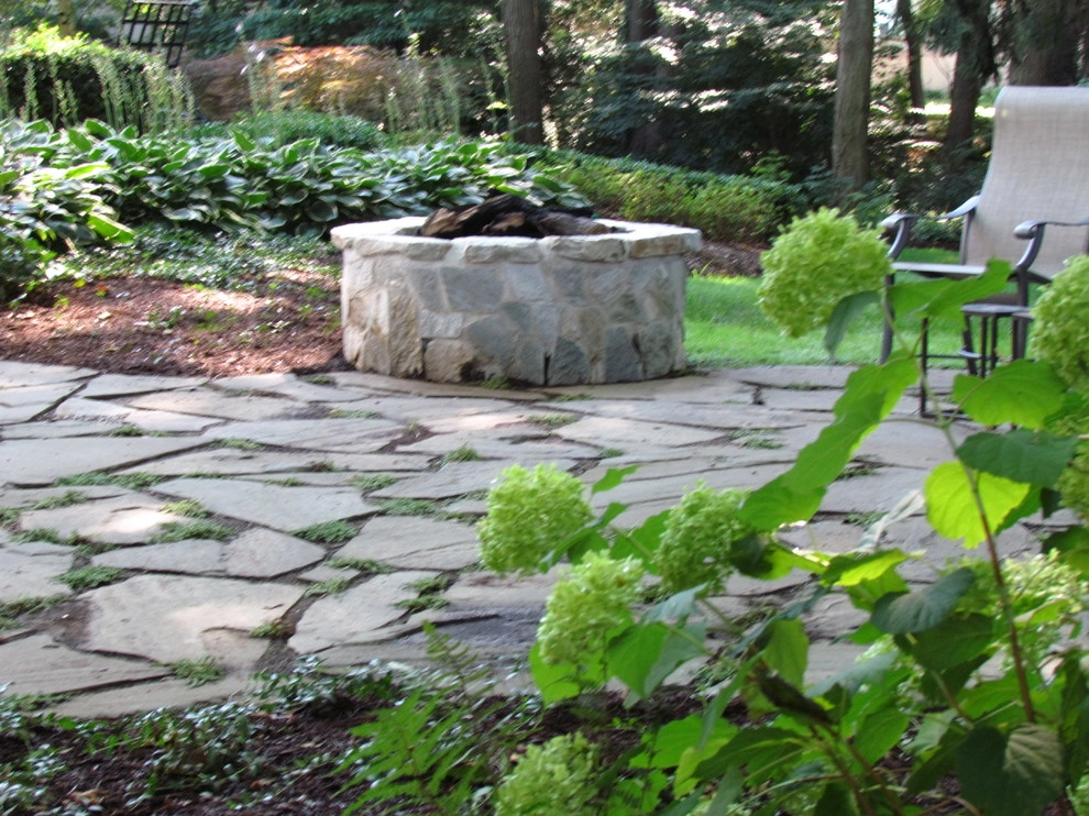 Creative Patio/ Gas fire pit by BK Services Landscaping - Photo 4