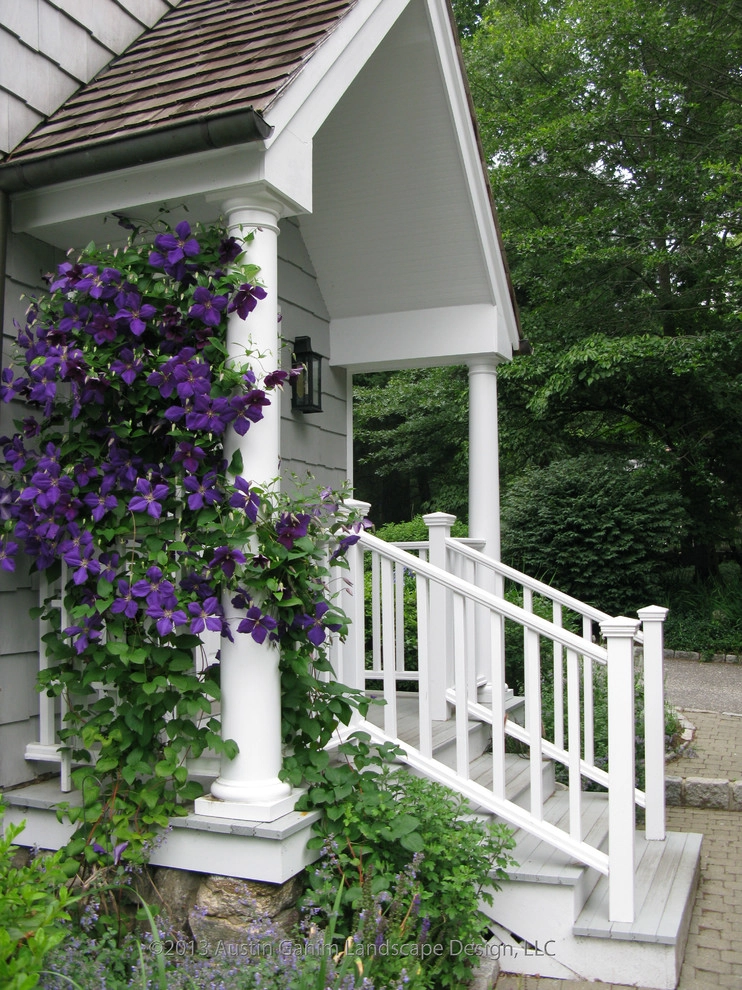 Blue and White Poolside Garden - Westport, CT by Austin Ganim Landscape Design, LLC - Photo 5