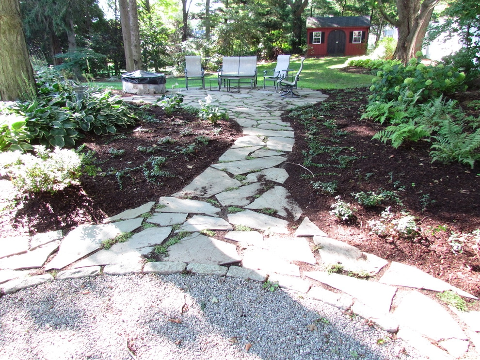 Creative Patio/ Gas fire pit by BK Services Landscaping - Photo 3
