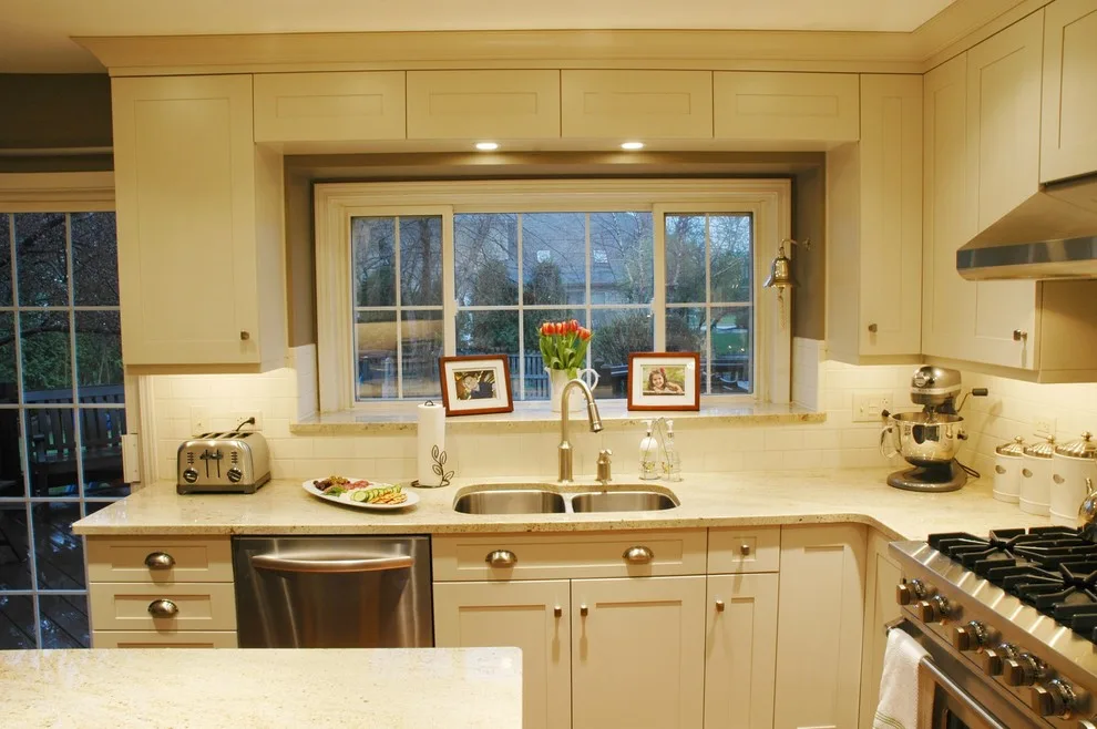 Pristine - White Shaker Kitchen in Naperville, IL by Adam Hartig by Adam Hartig - Photo 2