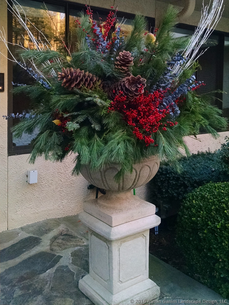 Seasonal Winter Decor & Containers - Fairfield County by Austin Ganim Landscape Design, LLC - Photo 7