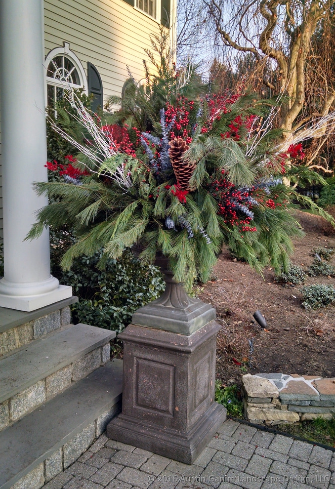 Seasonal Winter Decor & Containers - Fairfield County by Austin Ganim Landscape Design, LLC - Photo 5