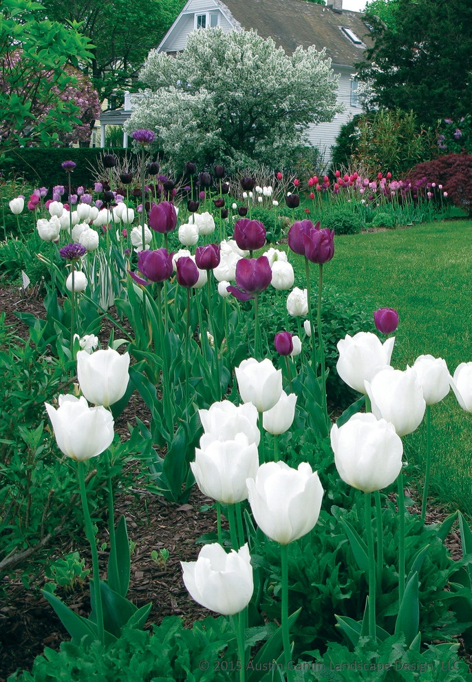 Circular Waterfront Garden - Darien, CT by Austin Ganim Landscape Design, LLC - Photo 6