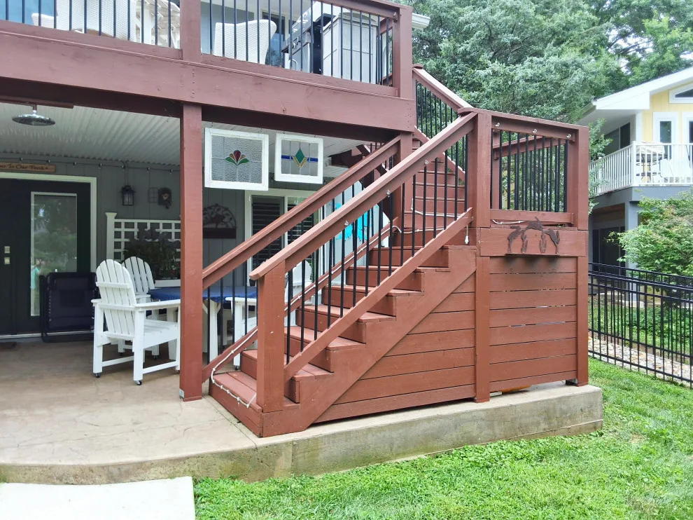 Lake Waukomis Composite Deck Construction by Elite One, Inc. - Photo 7