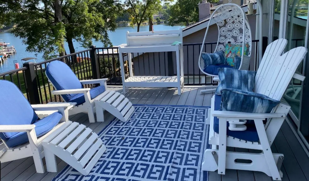 Lake Waukomis Composite Deck Construction by Elite One, Inc. - Photo 6