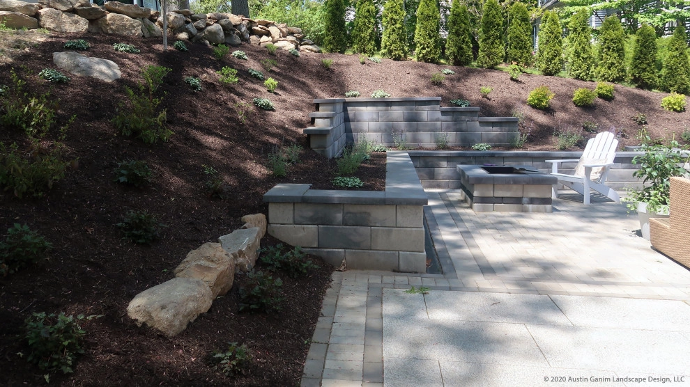 Interlocking Concrete Pavers & Segmental Wall Products by Austin Ganim Landscape Design, LLC - Photo 3