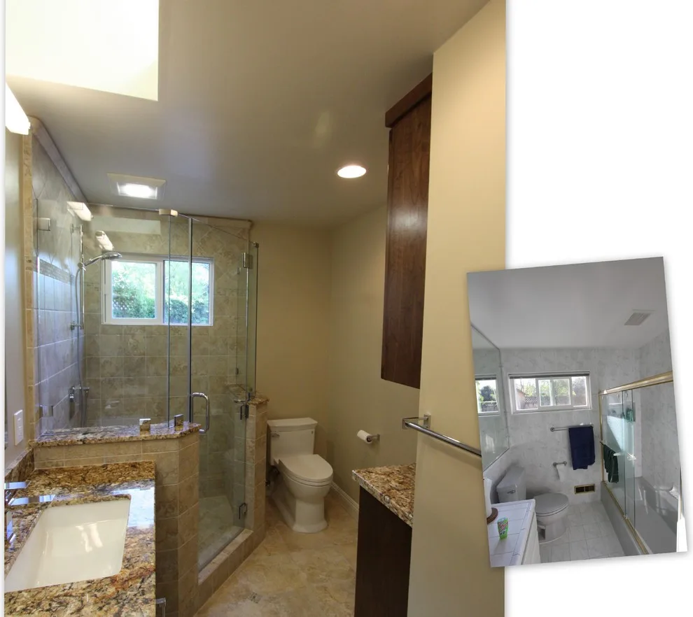 Modern Bathroom Renovation by Nunley Custom Homes - Photo 6