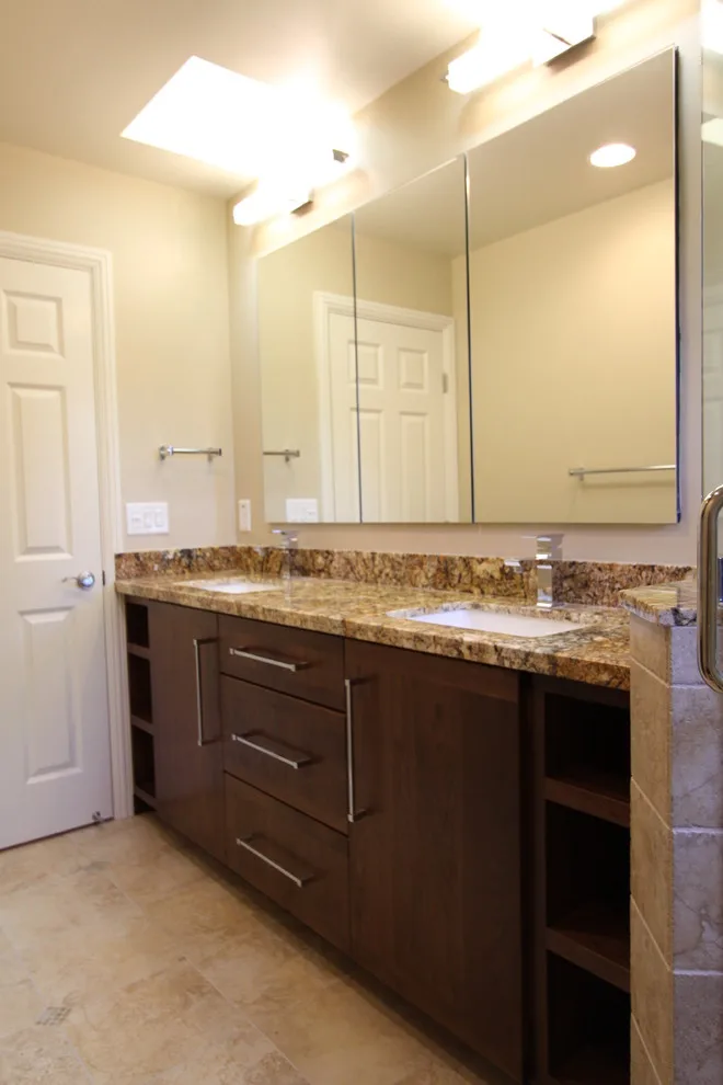 Modern Bathroom Renovation by Nunley Custom Homes - Photo 4