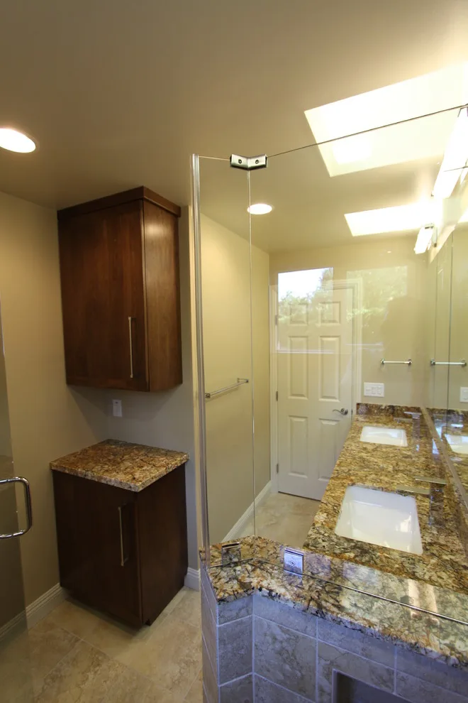 Modern Bathroom Renovation by Nunley Custom Homes - Photo 5