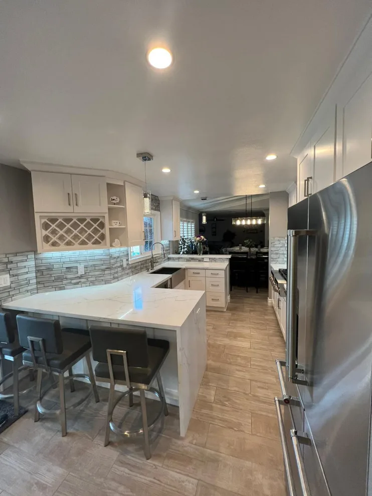 kitchen transformation before and after by US LA Home Remodeling Inc. - Photo 5