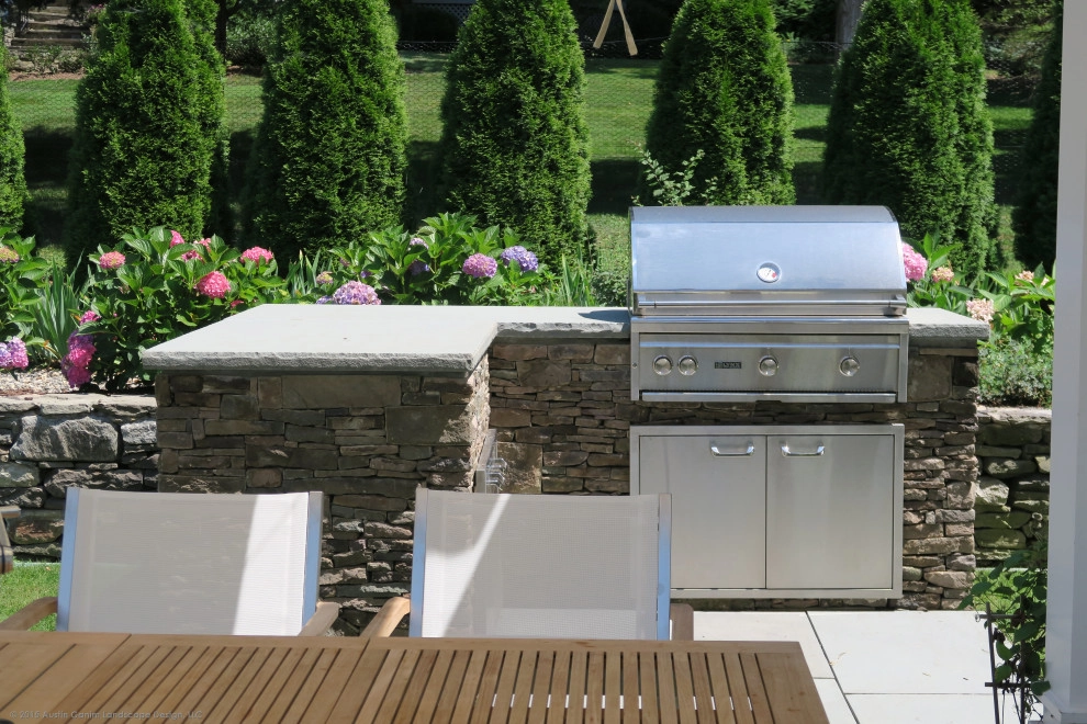 Petite Pool Garden - Westport, CT by Austin Ganim Landscape Design, LLC - Photo 4