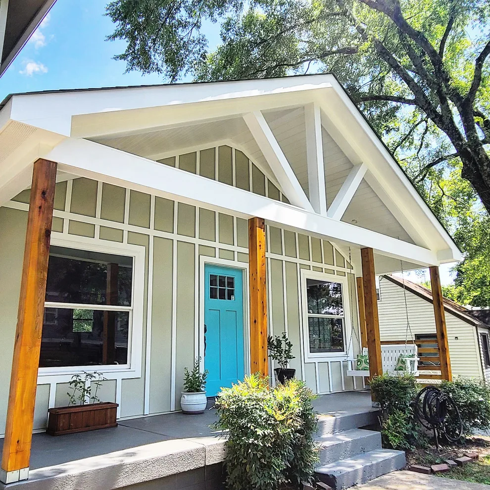Front porch makeover by Stratton Exteriors - Photo 6