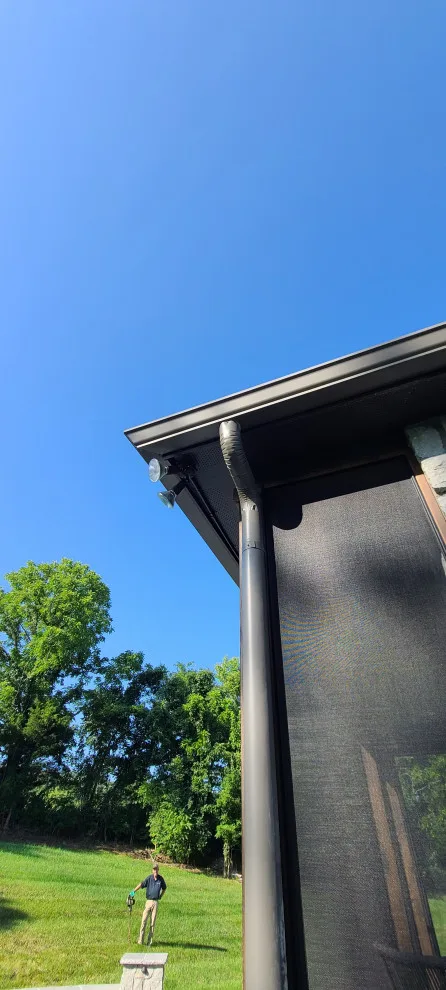 Bespoke fireplace, masonry, and screened porch by Stratton Exteriors - Photo 5