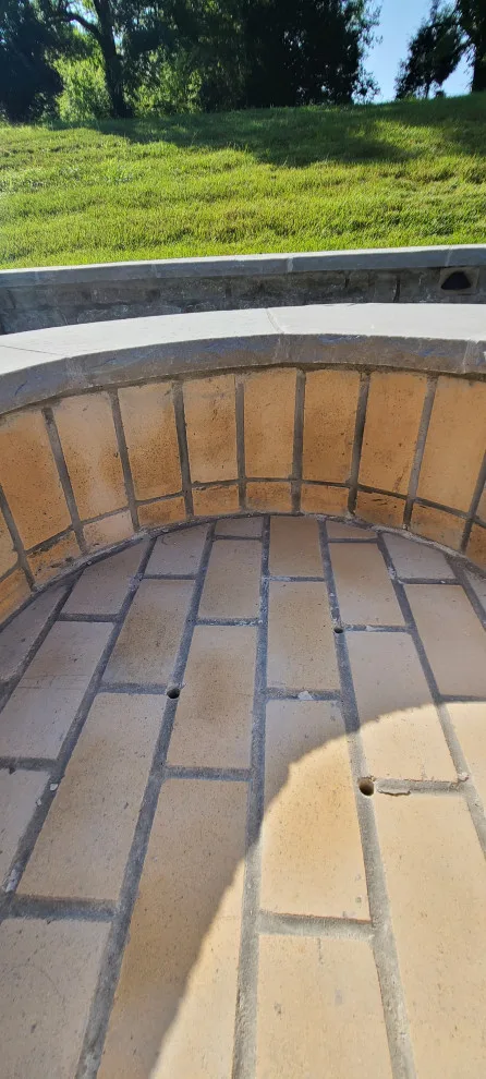 Bespoke fireplace, masonry, and screened porch by Stratton Exteriors - Photo 3