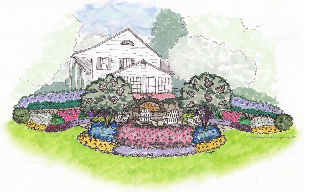 Fireplace Patio - Fairfield, CT by Austin Ganim Landscape Design, LLC - Photo 4