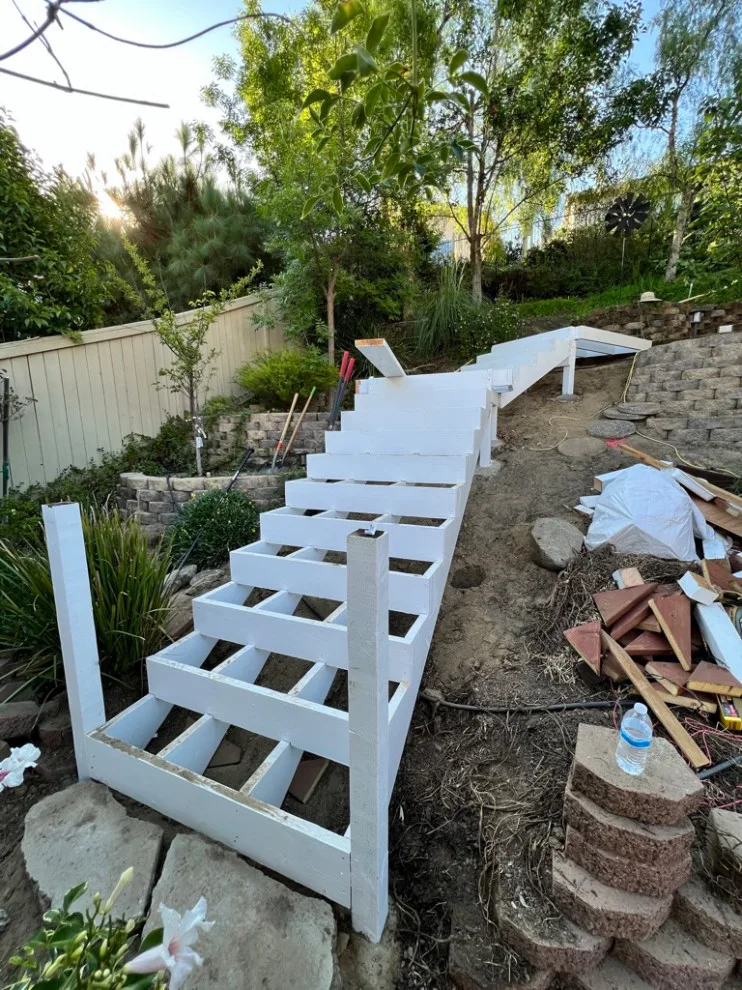 Personalized Composite Outdoor Steps by AJM Construction & Repairs - Photo 2