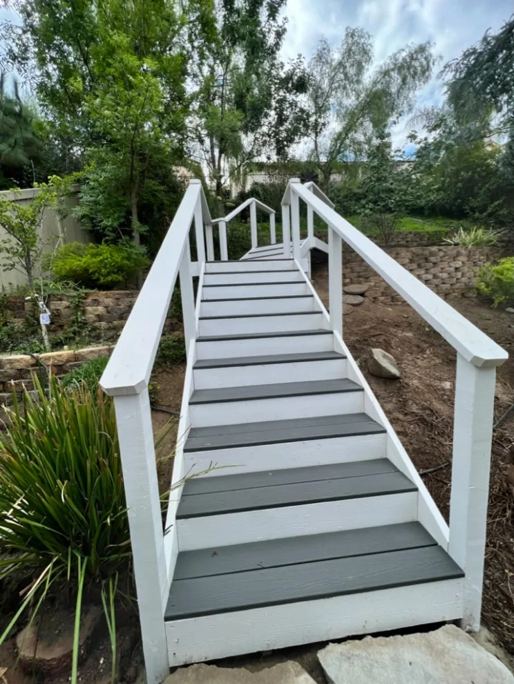 Personalized Composite Outdoor Steps by AJM Construction & Repairs - Photo 5