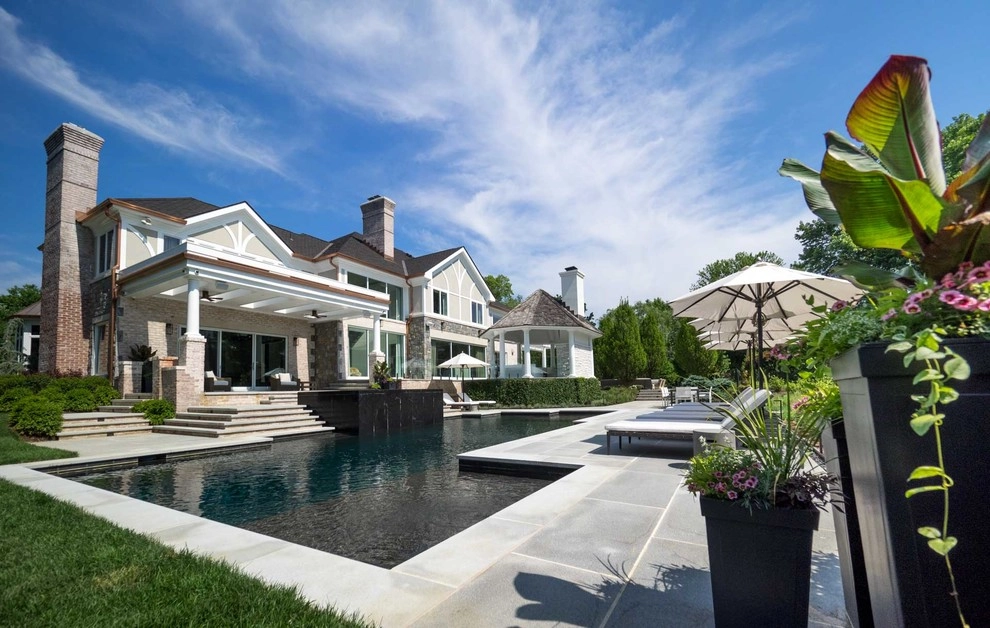 Transitional Pool and Complete Landscape Design by Sean Jancski Landscape Architects LLC - Photo 7