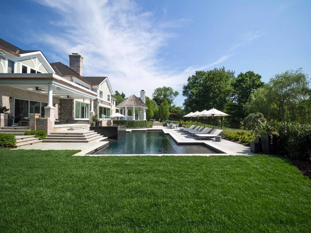 Transitional Pool and Complete Landscape Design by Sean Jancski Landscape Architects LLC - Photo 4