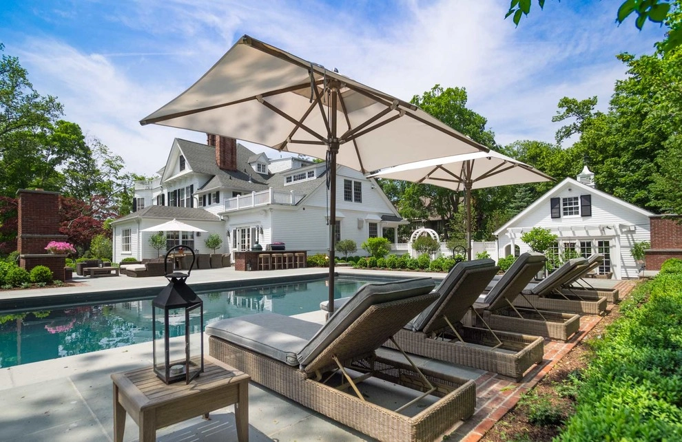 Pool and Outdoor Environments for Historic Home by Sean Jancski Landscape Architects LLC - Photo 6
