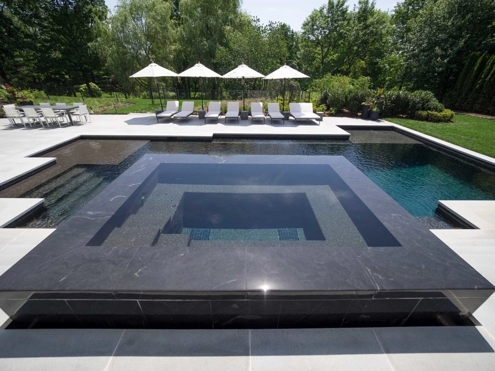 Transitional Pool and Complete Landscape Design by Sean Jancski Landscape Architects LLC - Photo 6