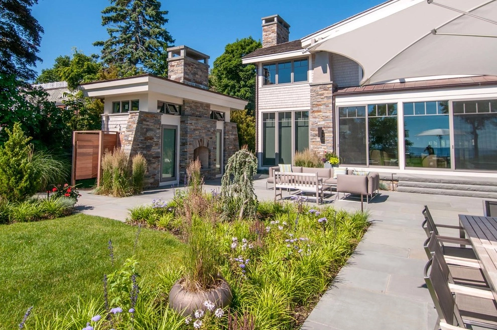 Rye Waterfront Pool and Landscape by Sean Jancski Landscape Architects LLC - Photo 10