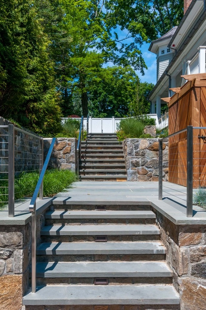 Westchester Transitional Landscape and Pool by Sean Jancski Landscape Architects LLC - Photo 9