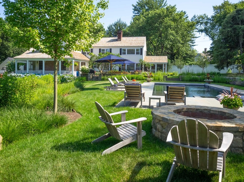 Connecticut Country Landscape and Pool by Sean Jancski Landscape Architects LLC - Photo 3