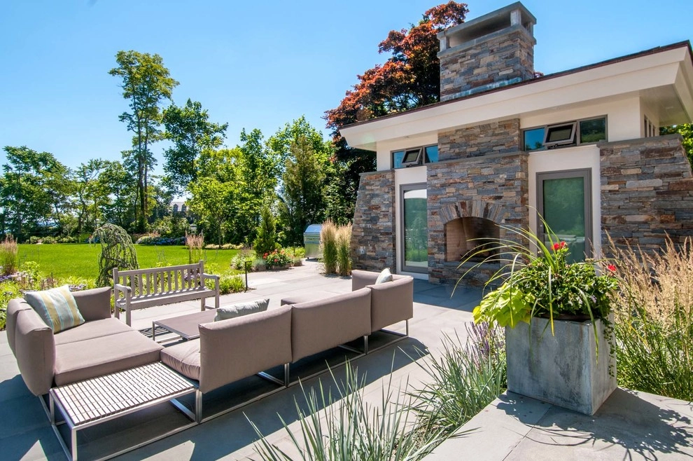 Rye Waterfront Pool and Landscape by Sean Jancski Landscape Architects LLC - Photo 12