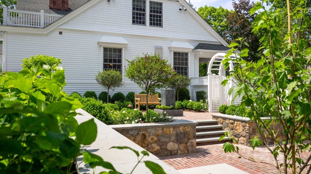 Pool and Outdoor Environments for Historic Home by Sean Jancski Landscape Architects LLC - Photo 3