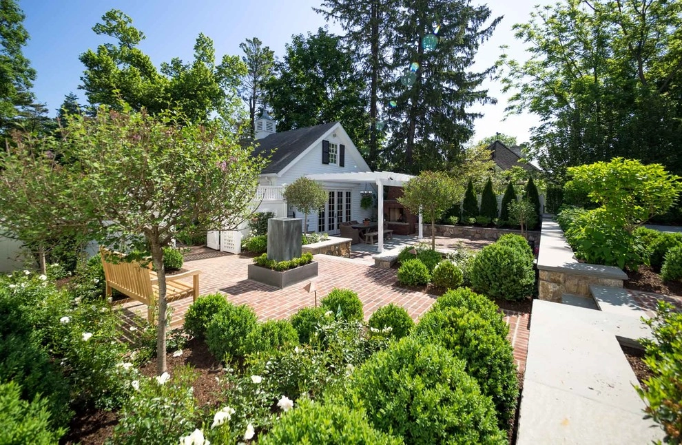 Pool and Outdoor Environments for Historic Home by Sean Jancski Landscape Architects LLC - Photo 4