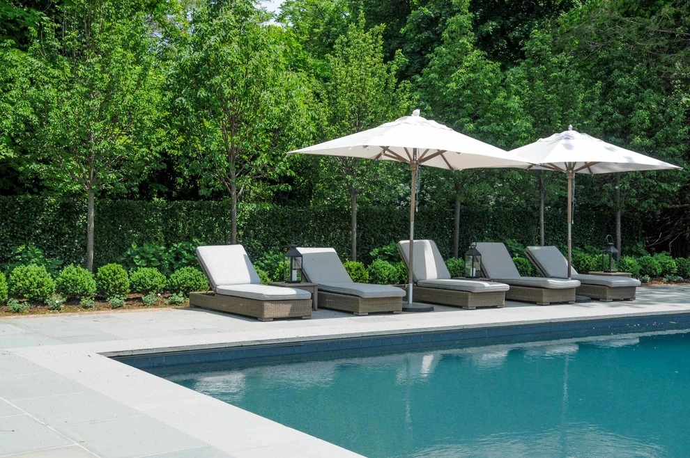Pool and Outdoor Environments for Historic Home by Sean Jancski Landscape Architects LLC - Photo 7