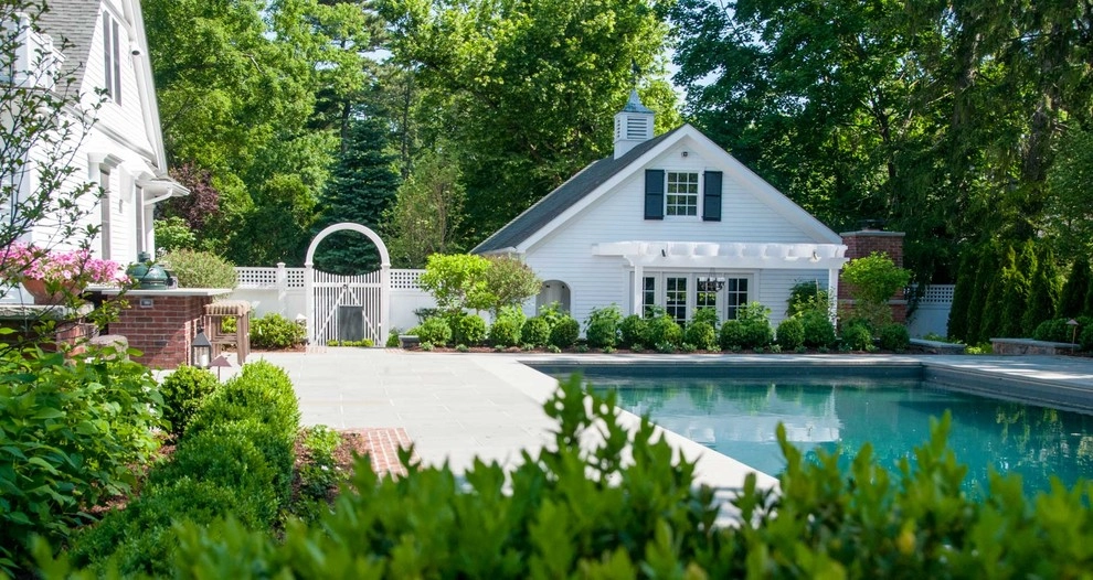 Pool and Outdoor Environments for Historic Home by Sean Jancski Landscape Architects LLC - Photo 8