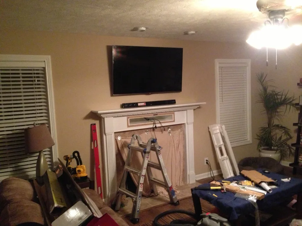 Personalized Electronics Bay for Mantle by David Wyles Construction LLC - Photo 3