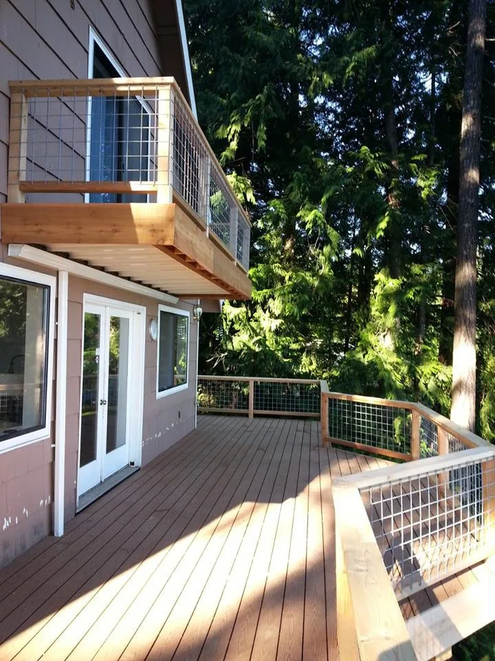 Tailored Deck and Railing Surrounding Puget Sound by Bar-None Construction - Photo 5