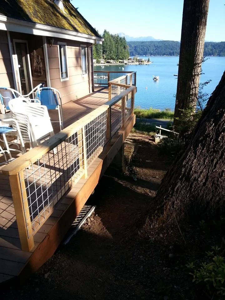 Tailored Deck and Railing Surrounding Puget Sound by Bar-None Construction - Photo 4