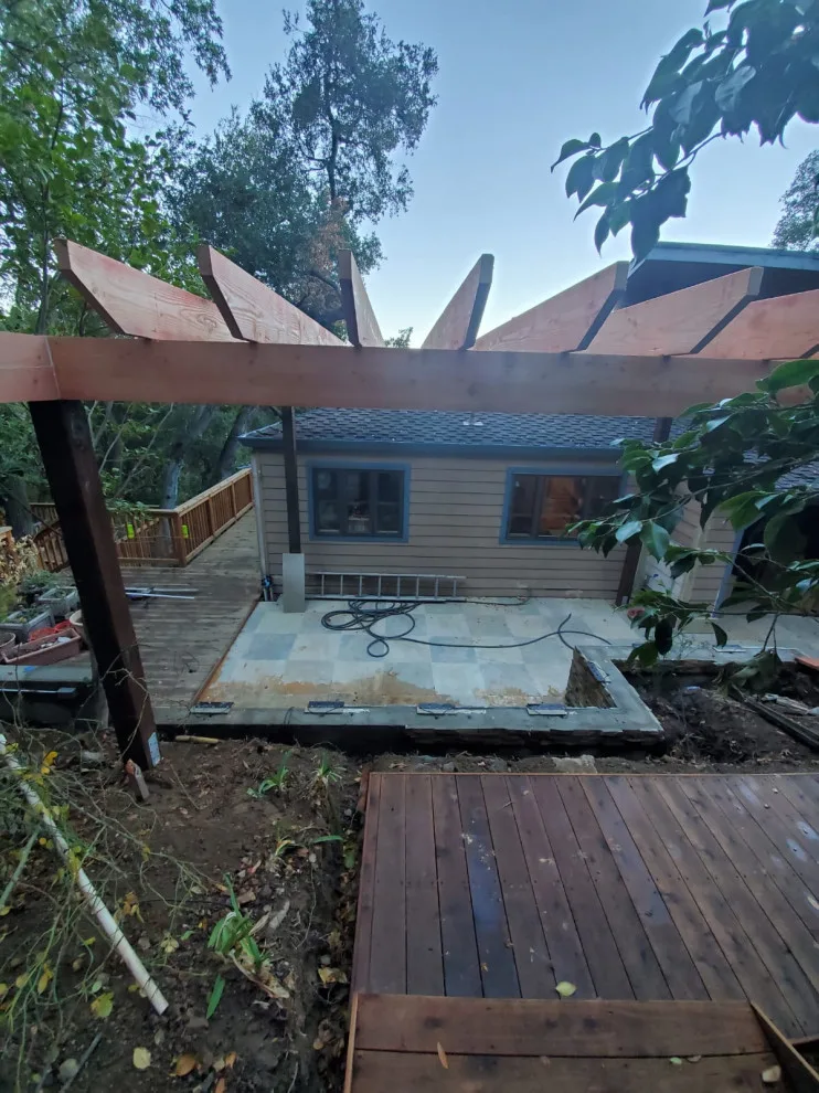 Irvine, CA Front Yard Remodeling and Deck Reconstruction by Frame Build&Design - Photo 3