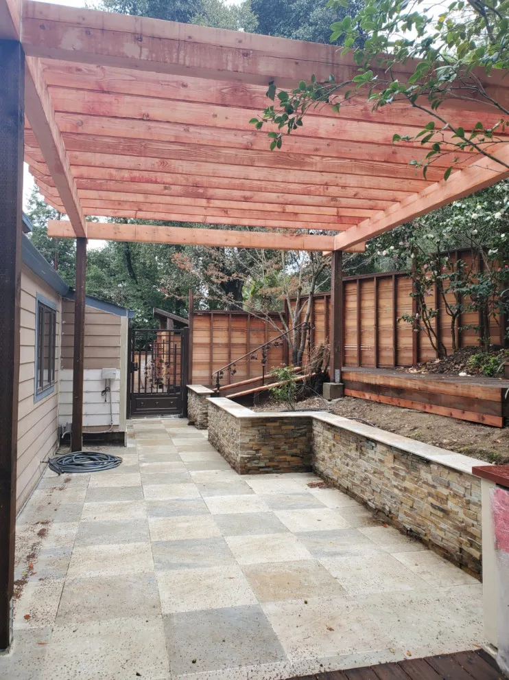 Irvine, CA Front Yard Remodeling and Deck Reconstruction by Frame Build&Design - Photo 9
