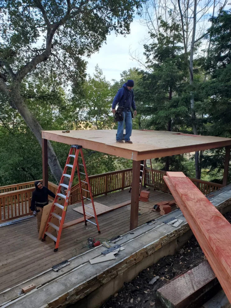 Irvine, CA Front Yard Remodeling and Deck Reconstruction by Frame Build&Design - Photo 14
