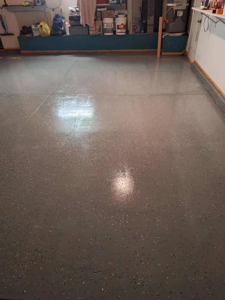 epoxy coating for 2½ car garage by Rigos Painting Services - Photo 4