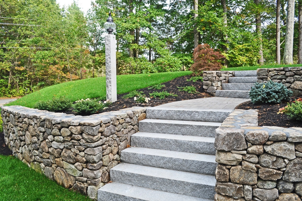 Stone Steps & Landings by Seoane Landscape Design - Photo 52